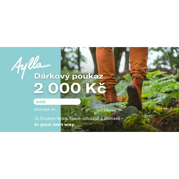 Dárkový potravinový koš Aylla Dárkový poukaz 2000 Kč Částka: Elektronický poukaz 2000,-
