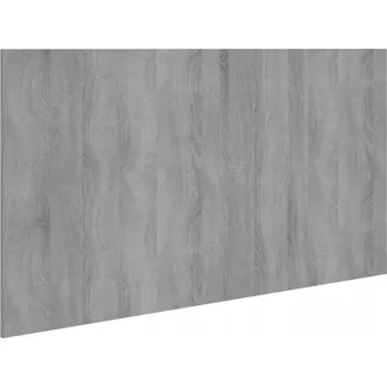 VidaXL Čelo postele, šedá dub sonoma,