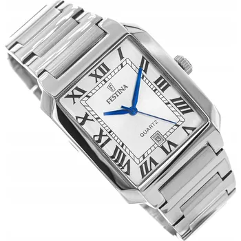 Hodinky Pánské Hodinky Festina F20677-1 stříbrný náramek