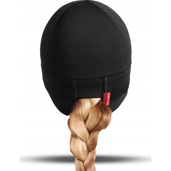 Čepice Čepice s otvor pro poníka odolná proti větru Redline ZeroWind Černá M