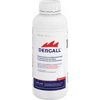 Přípravek proti hmyzu Koncentrát pro postřik kurníků Dergall 1L
