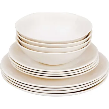 Talíř Butlers ATLANTIS Sada nádobí 12 ks - béžová