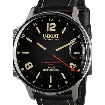 Hodinky U-Boat 9672 Capsoil Doppiotempo SS GMT 55mm