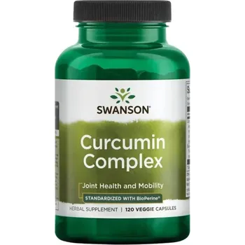 Přírodní produkt CURCUMIN COMPLEX - KURKUMINOVÝ KOMPLEX 350 mg 120 kapslí SWANSON