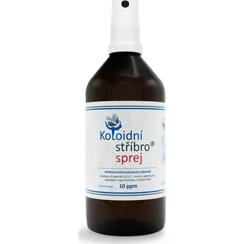 Pleťová kosmetika Koloidní stříbro sprej 30 ppm - 100 ml KOLOIDNÍ STŘÍBRO s.r.o.
