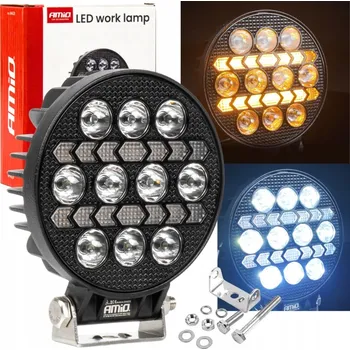Pracovní světlo Pracovní halogenová LED lampa reflektor AWL76 45W 3000LM 12V 24V AMIO-04420