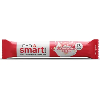 PHD Nutrition Limited Smart Bar 64g strawberries cream