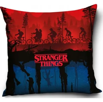 Polštář Povlak na polštář Polštář 40x40 STRANGER THINGS