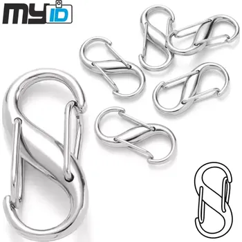 Jištění Karabina dvojitá kovová, 1 ks