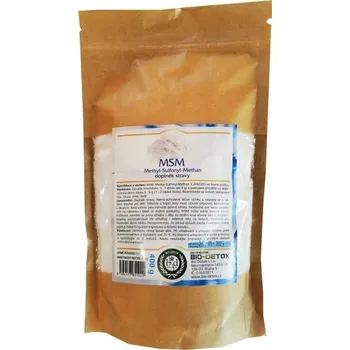 Doplněk stravy MSM Methyl-Sulfonyl-Methan 400g Kloubní výživa BIO-DETOX