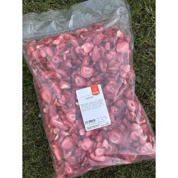 Sušená potravina JAHODY LYOFILIZOVANÉ - mrazem sušené - GASTRO balení 1000 g - 1 kg GRIZLY