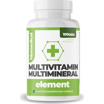 Přírodní produkt MULTIVITAMIN Multiminerál ELEMENT 100 tbl. BIOMEDICAL