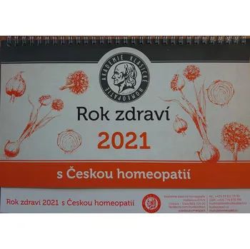Kalendář AKH - Akademie klasické homeopatie Stolní kalendář pro rok 2021 AKH