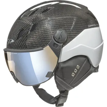 Lyžařská helma CP CORAO+ Carbon - platin carbon / platin shiny 59-61