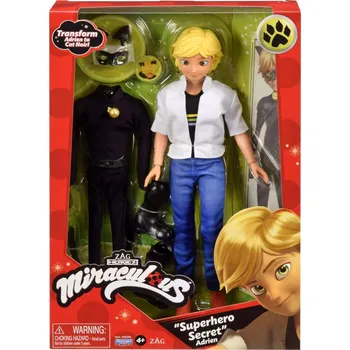 Panenka BANDAI Miraculous Panenka Cat Noir a Adrien 26 cm 2 Oblečení