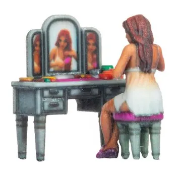 žena u toaletního stolku Noch 10423