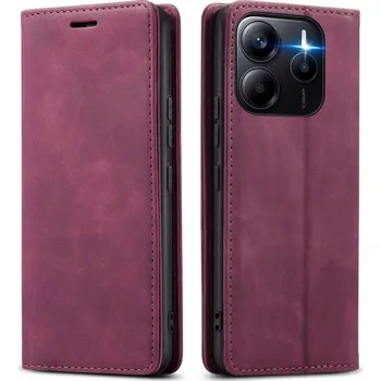 Pouzdro na mobilní telefon Flipové pouzdro NSTYL pro Xiaomi Redmi Note 14 4G červené