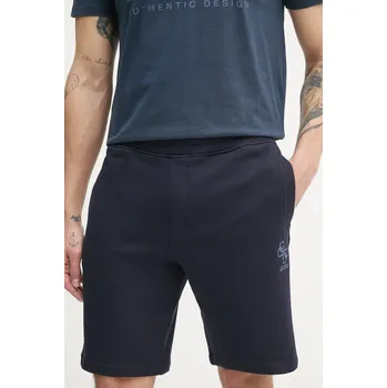 Kraťasy Guess CLOVIS pánské, tmavomodrá barva, M5GD10 KCN01 M5GD10.KCN01 59X, vel. M