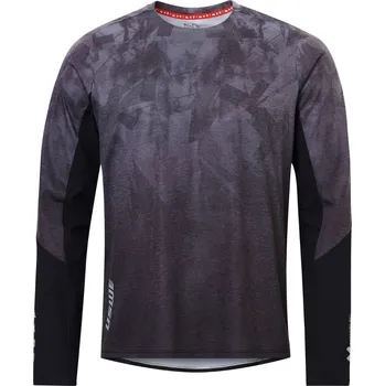 cyklistický dres USWE spoke ls jersey men dres - asphalt Velikost: M