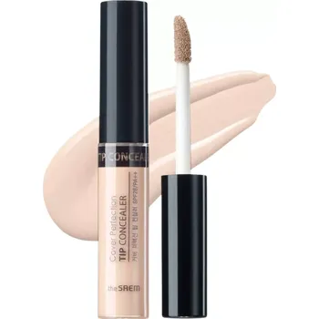 Korektor The Saem - Cover Perfection Tip Concealer 6.5ml - 01 Clear Beige