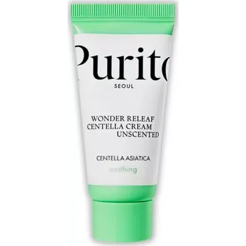 Pleťový krém PURITO - Wonder Releaf Centella Cream Unscented - 15ml