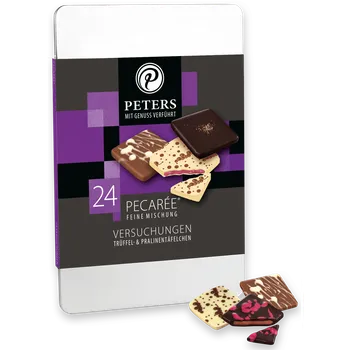 Čokoláda PETERS 6 Pecarée ® Mix 24Pecarée 255g