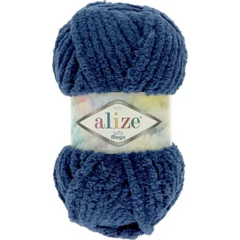 Příze Alize Softy Mega 215 tmavě modrá