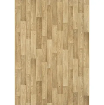 pvc podlaha Breno PVC PRESTO PLUS Camargue 543 – světlé dřevo, šíře 300 cm