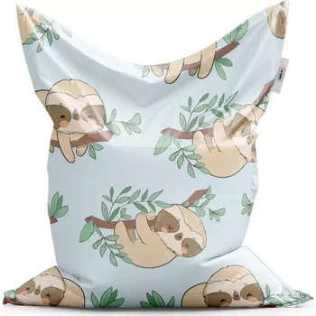 Sedací pytel Sablio Sedací vak Classic Lenochodi na větvi - 150x100 cm