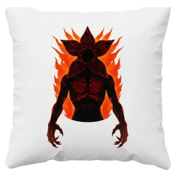 Žertovný předmět Demogorgon v2 - pro fanoušky seriálu Stranger Things - polštář s potiskem- Tričkový.cz