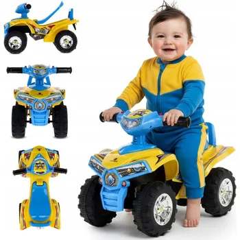 Odrážedlo Odrážedlo pro dítě na výročí Quad, modré, žluté