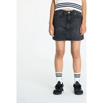 Dámská sukně Sukně Tommy Jeans Izzie Mini Skirt Denim Black 26