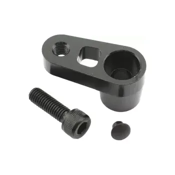 Zrcátko pro motocykl QTECH adaptér zpětného zrcátka M8/1,25 pravý závit (černý) M008-255
