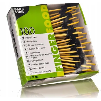 Jednorázové nádobí Špejle na finger food 9 Cm CUBE balení 100 ks