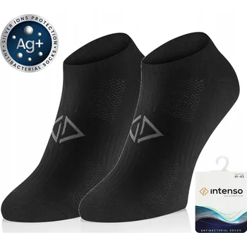 Pánské ponožky Ponožky Intenso 0662_wz008 černé, velikost 44-46
