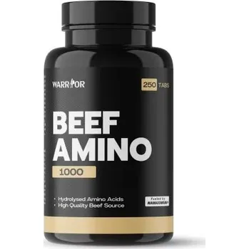 Přírodní produkt Beef Amino 1000 mg VARIANTY 250 tbl., 500 tbl. WARRIOR Balení 2: 250 tbl.