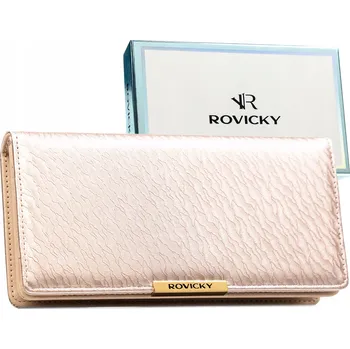 Dámská peněženka ROVICKY velká horizontální s ochranou RFID STOP prostorná peněženka