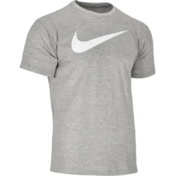 Tričko pánské Nike Swoosh tričko šedé DX1983-063 vel. S