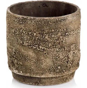 Květináč Béžový keramický Květináč Polnix 14 cm x 14 x 12,5 cm