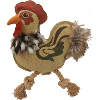 Hračka pro psa Hračka pro psy, kohout Karl, s pískátkem, 24 cm, Kerbl