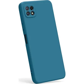 Pouzdro na mobilní telefon Zadní Kryt Smart-Tel.pl pro Samsung Galaxy A22 5G modrý