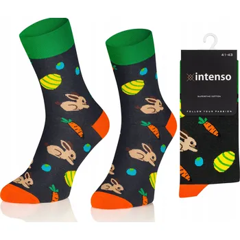 Pánské ponožky Intenso Ponožky 1887_W04 šedé, velikost 44-46