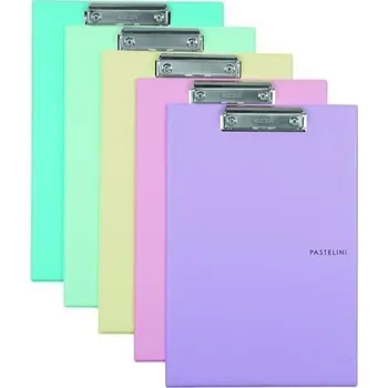 Stolní podložka Jednodeska A4 plast PASTELINI růžová