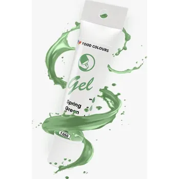 Food Colours gelová barva tuba Spring Green 30 g ♡