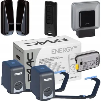 Pohon brány Pohon pro dvoukřídlé brány Faac wjazdowej siłownik fotokomórka zdalny