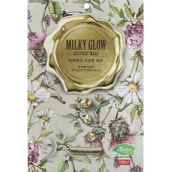 Pleťová maska NO:HJ Milky Glow korejská regenerační textilní maska