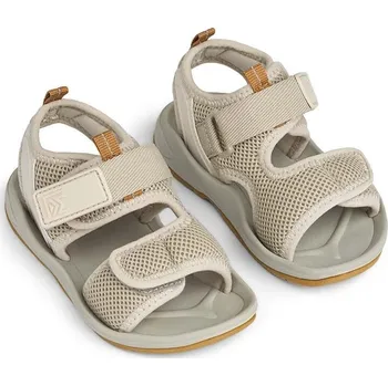 Dívčí sandály Dětské sandály Liewood Christi Sandals béžová barva LW18516 01X, EUR 32