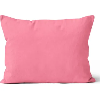Polštář Mikroplyšový povlak na polštář 50x70 cm Růžový
