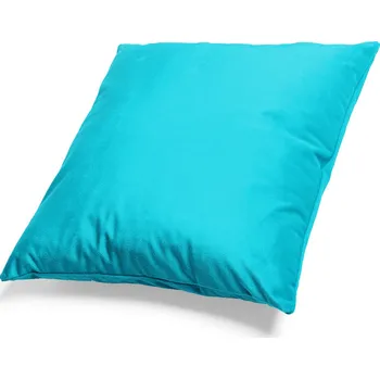 Polštář Mikroplyšový polštář 50x50 cm Tyrkysový