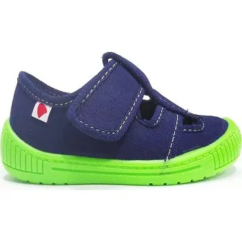 Chlapecké bačkory Chlapecké bačkory Anatomic FLEXIBLE APPLE F002 tm. Modrá, zelená podrážka Velikost: 26